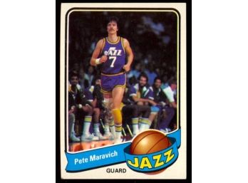 1979-80 Topps Basketball Pete Maravich #60 Utah Jazz HOF