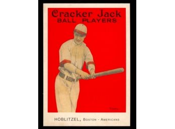 2004 Topps Cracker Jack Mini Baseball Hoblitzel #55 Boston Americans