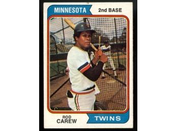 1974 Topps Baseball Rod Carew #50 Minnesota Twins Vintage HOF