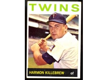 1964 Topps Baseball Harmon Killebrew #177 Minnesota Twins Vintage HOF