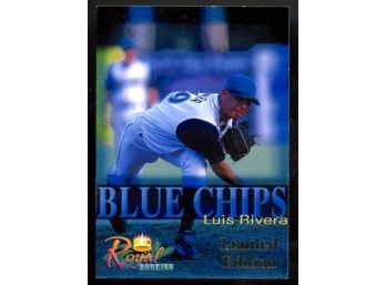 2000 Royal Rookies Baseball Luis Rivera RC