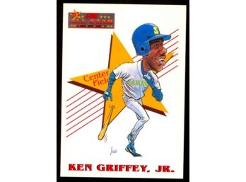 1992 Score Baseball Ken Griffey Jr All-star #504 Seattle Mariners HOF