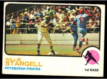 1973 Topps Baseball Willie Stargell #370 Pittsburgh Pirates Vintage HOF