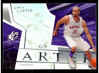 2003-04 Upper Deck SPx Basketball Vince Carter #82 Toronto Raptors