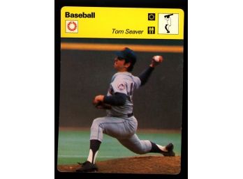1977-79 Sportscaster Series 1 Tom Seaver Oversized Card #121 New York Mets Vintage HOF