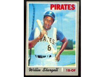 1970 Topps Baseball Willie Stargell #470 Pittsburgh Pirates Vintage HOF