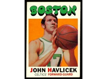 1971 Topps Basketball John Havlicek #35 Boston Celtics Vintage HOF