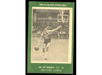 1983-84 Bemidji State University Basketball Pat Bakker