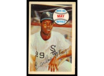 1970 Kelloggs Carlos May #16 Chicago White Sox Vintage
