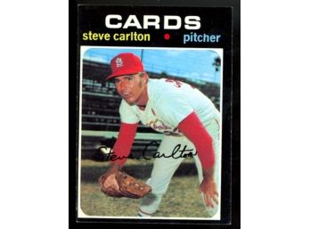 1971 Topps Baseball Steve Carlton #55 St Louis Cardinals Vintage