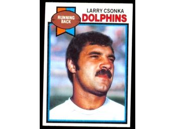 1979 Topps Football Larry Csonka #22 Miami Dolphins Vintage HOF