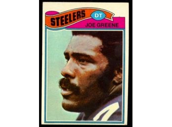 1977 Topps Football Joe Greene #405 Pittsburgh Steelers Vintage HOF