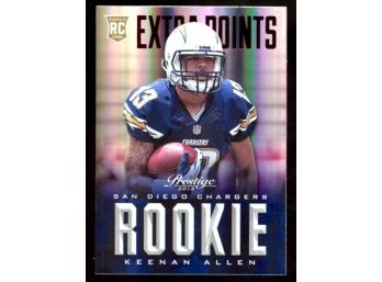2013 Prestige Football Keenan Allen Extra Points Rookie Card #248 San Diego Chargers RC