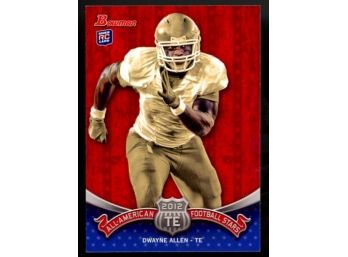 2012 Bowman Football All-american Dwayne Allen Rookie Card #BAA-DA Indianapolis Colts RC