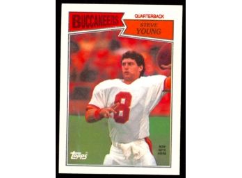 1987 Topps Football Steve Young #384 2nd Year Tampa Bay Buccaneers HOF