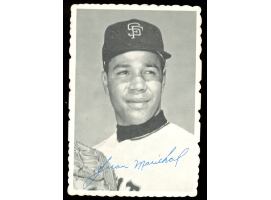 1969 Topps Deckle Edge Juan Marichal #32 San Francisco Giants