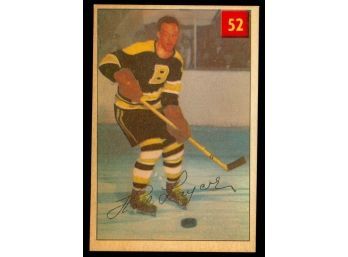 1954-55 Parkhurst Hockey Hal Laycoe #52 Boston Bruins Vintage