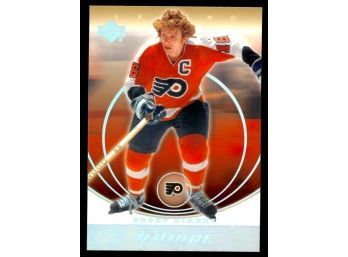 2003-04 Upper Deck Trilogy Hockey Bobby Clarke #73 Philadelphia Flyers HOF