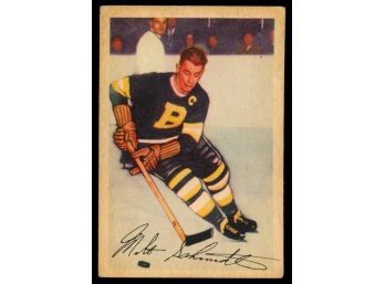1953-54 Parkhurst Hockey Milt Schmidt #92 Boston Bruins Vintage