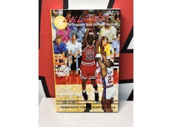 Ballstreet The Consolidated Sports Card Pocket Price Guide Vol.2 No.1 January 1992 ~ Michael Jordan