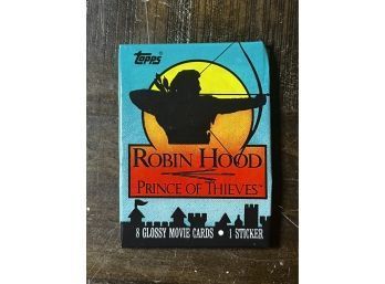1991 TOPPS Robin Hood SEALED TRADING CARD PACK