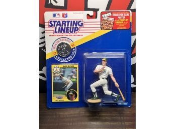 Starting Lineup 1991 Collector Coin Mark McGwire Figure And Trading Card In Sealed Factory Box