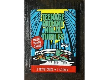 1990 TOPPS TEENAGE MUTANT NINJA TURTLES SEALED TRADING CARD PACK