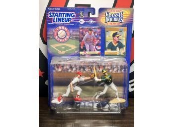 Starting Lineup Home Run Classic Doubles Record Breakers Mark McGwire Figures In Sealed Factory Box