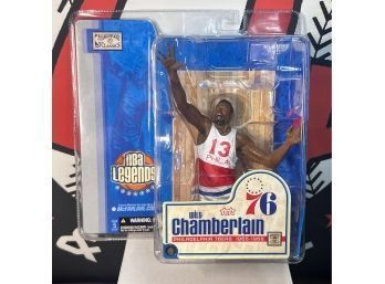 McFarlane NBA Legends Wilt Chamberlain Philadelphia 76ers 1965-1968 Figure In Sealed Box
