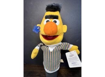 1988 Sesame Street BERT Hand Puppet. New Condition With Tags