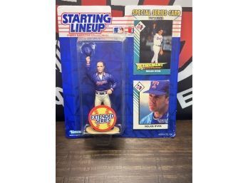 Starting Lineup 1993 Nolan Ryan Figure And Special Series Card In Sealed Factory Box