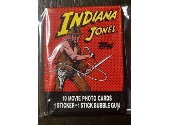 1984 Topps Indiana Jones Wax Pack