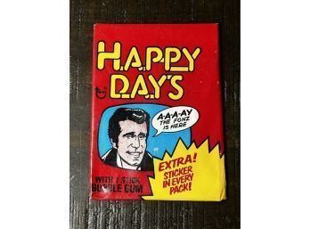 1976 TOPPS HAPPY DAYS WAX PACK