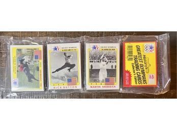 1983 Historys Greatest Olympians Trading Cards Factory Sealed Rack Pack With 45 Cards