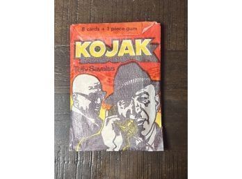 1975 Kojak Trading Cards Factory Sealed Paper Pack