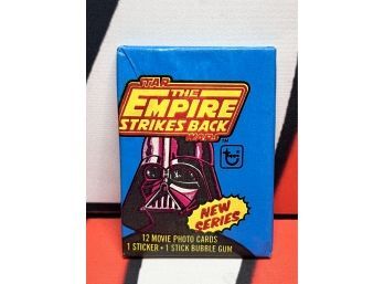 1980 Topps Empire Strikes Back Wax Pack Factory Sealed