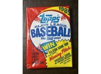 1985 Topps Baseball Wax Pack