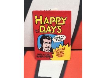 1976 Topps Happy Days Wax Pack Factory Sealed