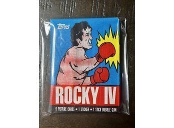 1985 Topps Rocky IV Wax Pack