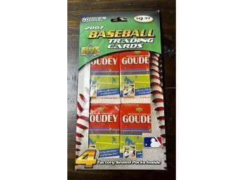 2007 Upper Deck Goudey Baseball 4 Pack Hanger Factory Sealed Unopened