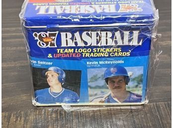 1987 Fleer Baseball Update Set Tin Factory Sealed