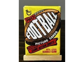 1977 TOPPS FOOTBALL WAX PACK Factory Sealed Unopened