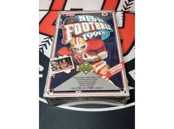 1991 Upper Deck Collectors Choice Football Factory Sealed Box Premiere Edition!