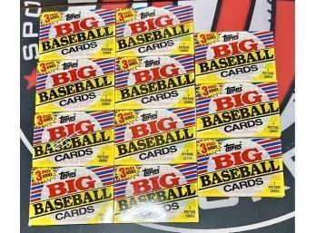 (11) 1988 Topps Baseball BIG Series 3 Packs Factory Sealed