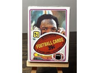 1980 Topps Football Cello Pack Factory Sealed