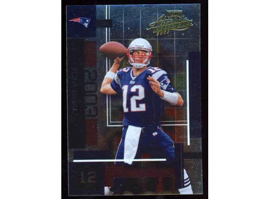 2003 Playoff Absolute Football Tom Brady #32 New England Patriots 7x Super Bowl Champ GOAT