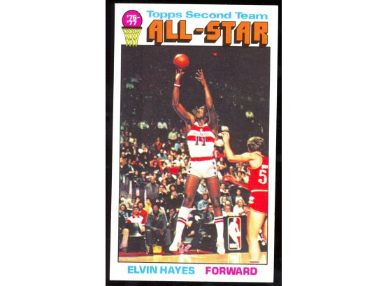 1976 Topps Basketball Elvin Hayes All-star #133 Washington Bullets Vintage HOF