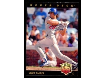 1993 Upper Deck Baseball Mike Piazza Star Rookie #2 Los Angeles Dodgers