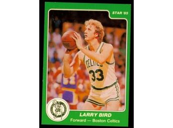 1984 Star Basketball Larry Bird #1 Boston Celtics Vintage HOF