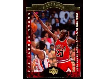1996 Upper Deck Basketball Michael Jordan 'a Cut Above' Die Cut #CA4 Chicago Bulls HOF